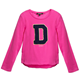 Pink majica sa slovom D 